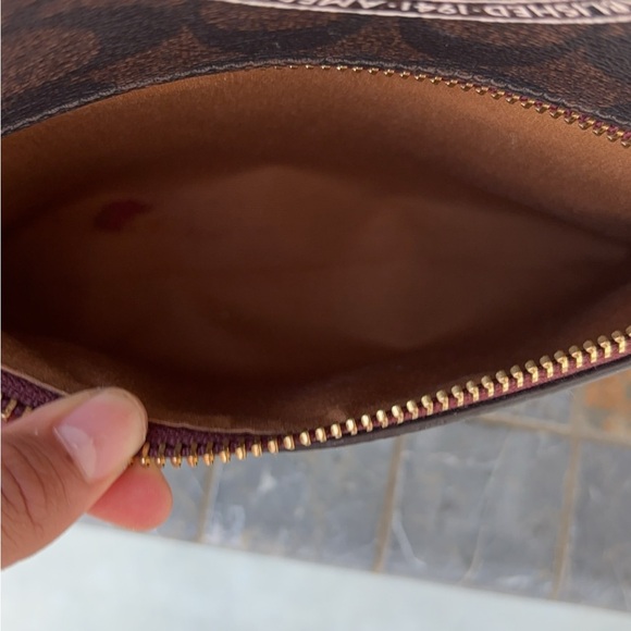 Jordyn backpack in signature canvas with varsity motif - Picture 8 of 8